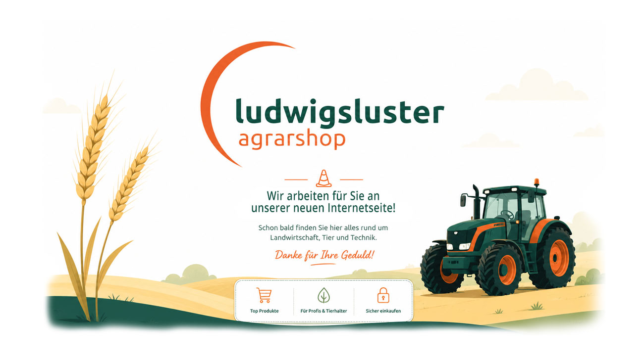 Ludwigsluster Agrarshop – Neuer Onlineauftritt in Arbeit